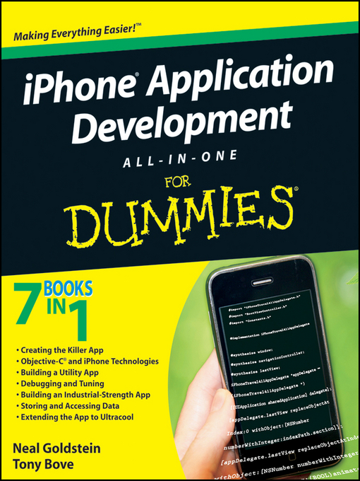 Title details for iPhone Application Development All-In-One For Dummies by Neal Goldstein - Available
